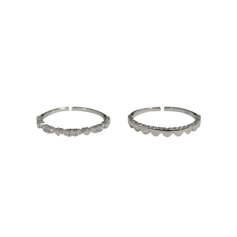 Damen Zarter Zirkonia Ring mit funkelnden Akzenten Shop Nory