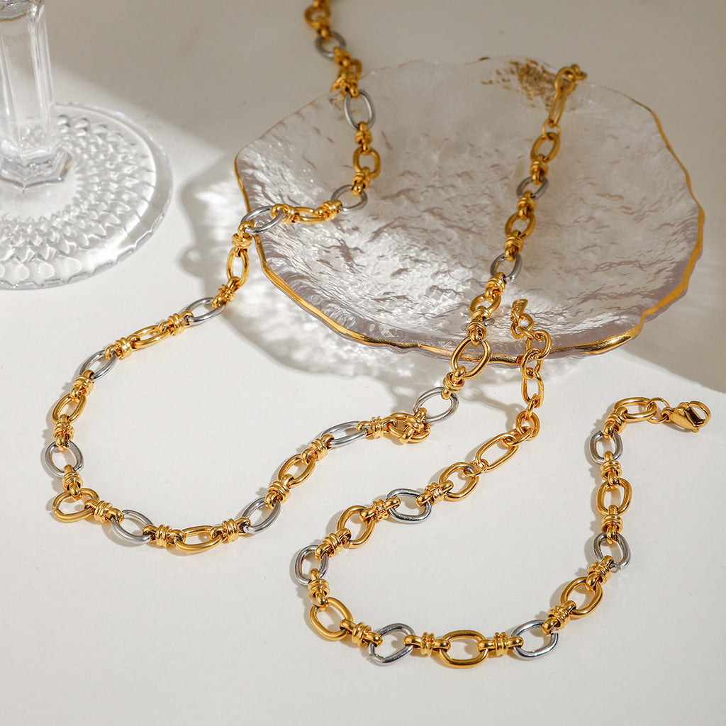 Damen Halskette mit hochwertigem Edelstahl und hypoallergenen Eigenschaften Shop Nory