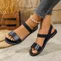 Damen Sandalen mit elegantem Riemen-Design und verstellbarem Knöchelverschluss