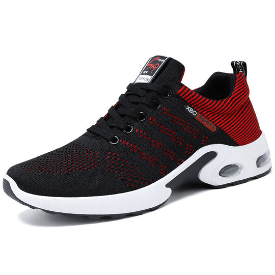 Herren nan atmungsaktive leichte Strick-Sneaker mit Luftkissen und rutschfester Laufsohle Shop Nory
