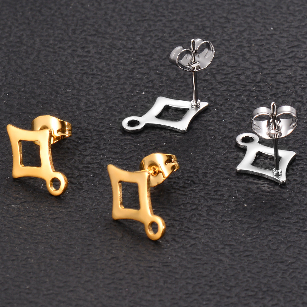 Damen Ohrstecker im modernen geometrischen Design Shop Nory