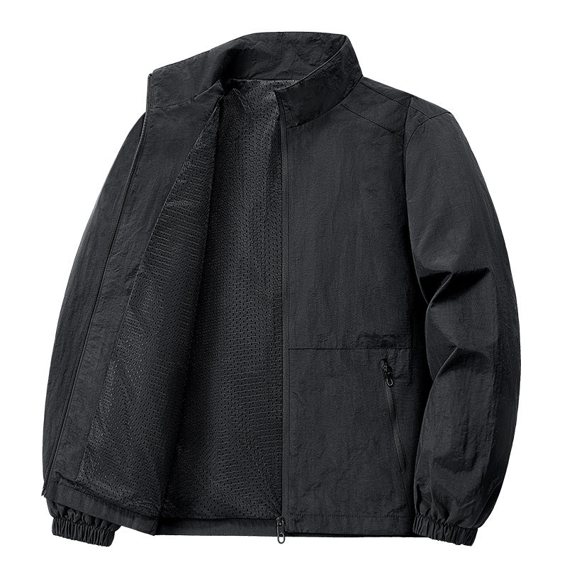 Herren Leichte Freizeitjacke mit schmalem Kragen Shop Nory