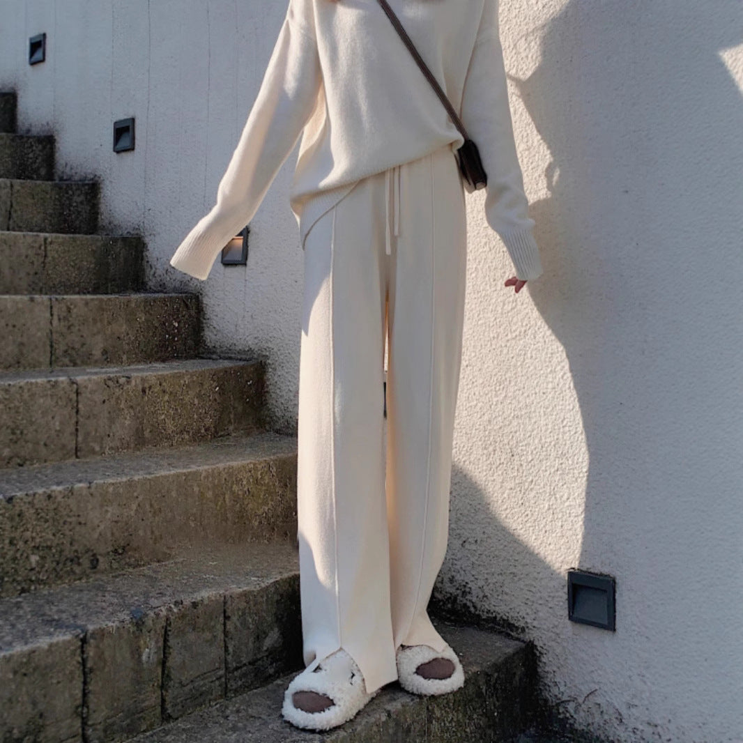 Damen Fließende Palazzo-Hose Shop Nory