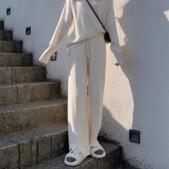 Damen Fließende Palazzo-Hose Shop Nory