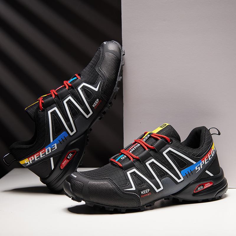 Herren Trailrunning-Sneaker mit griffiger Profilsohle und stützendem Seitenframe Shopy Nory