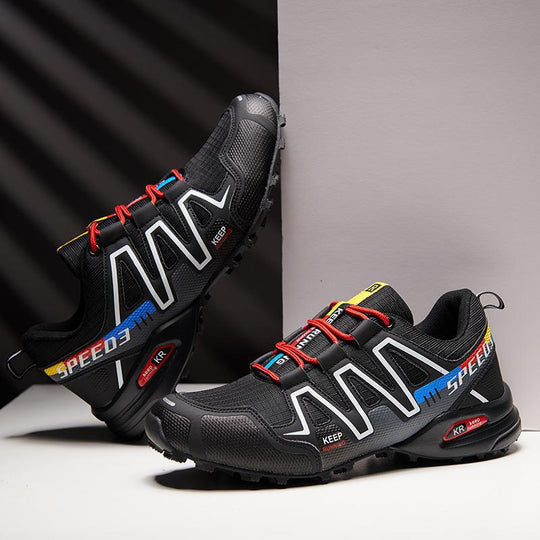 Herren Trailrunning-Sneaker mit griffiger Profilsohle und stützendem Seitenframe Shopy Nory