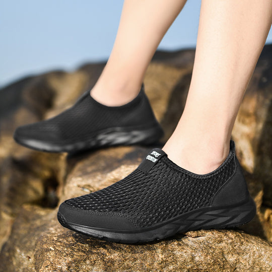 Unisex Atmungsaktive Schlupfsneaker aus Mesh mit rutschfester Leichtsohle Shopy Nory