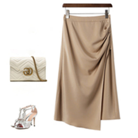 Damen Eleganter Wickelrock mit fließendem Design Shop Nory