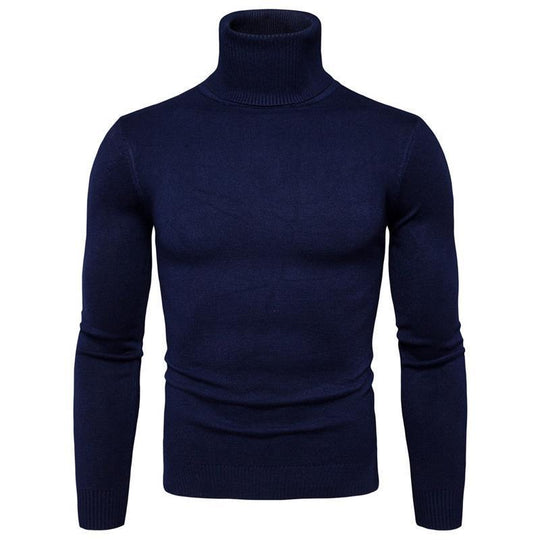 Herren Rollkragenpullover aus feiner Merinowolle