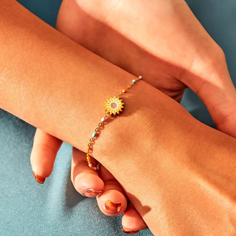 Kreatives Sonnenblumen-Armband | Shop Nory