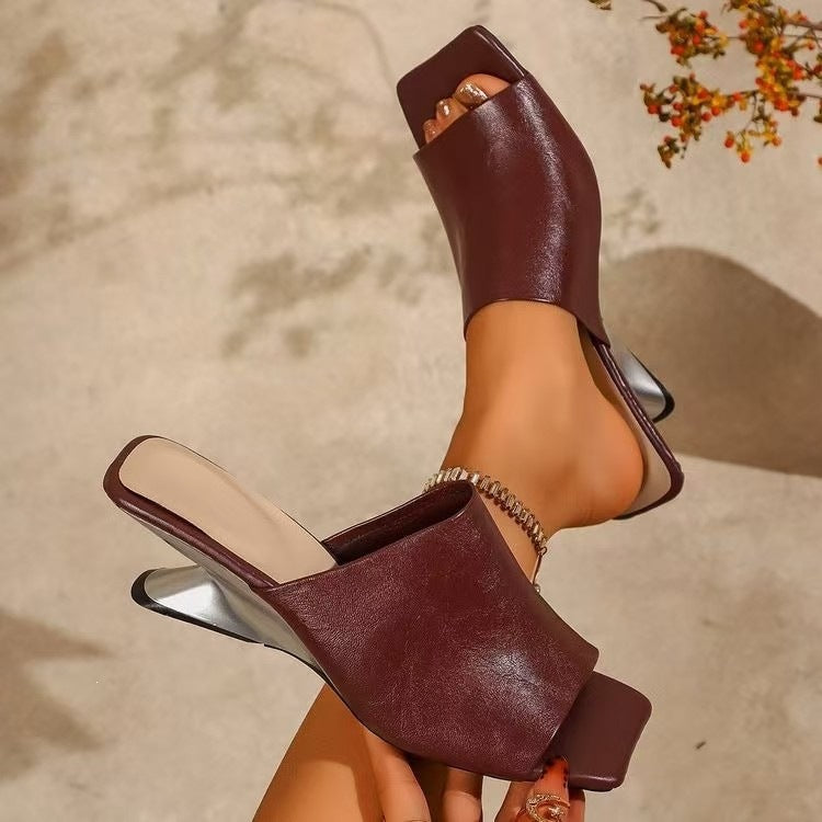 Damen elegante Mules mit hohem Komfort und modischem Design