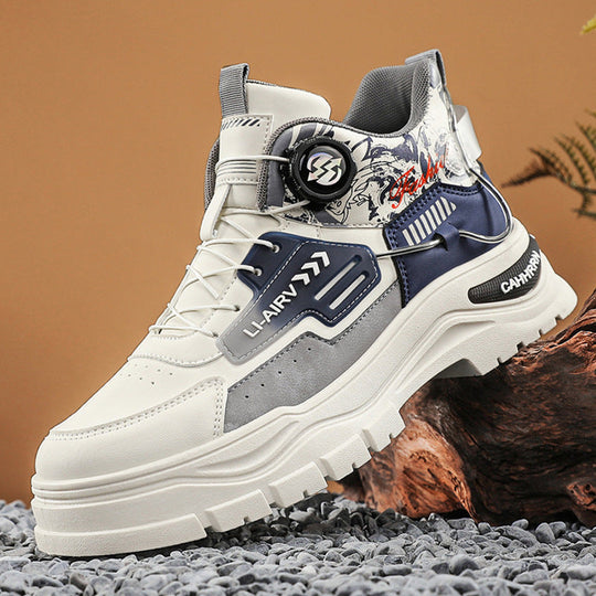 Herren robuster Sport-Schuh mit innovativem Schnellschnürsystem und verstärktem Knöchel