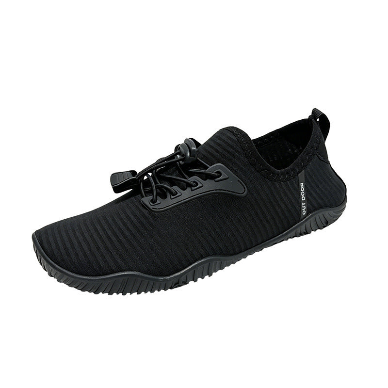 Damen Atmungsaktive Strick-Freizeitschuhe mit rutschfester Flexsohle und Schnell-Lacing Shop Nory