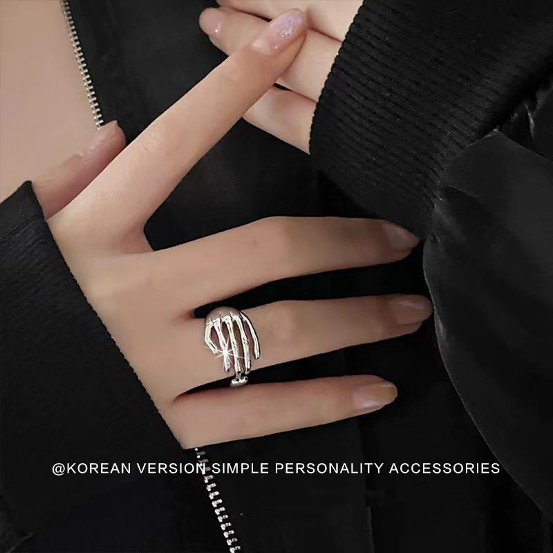 Damen Skeletthand Ring Shop Nory