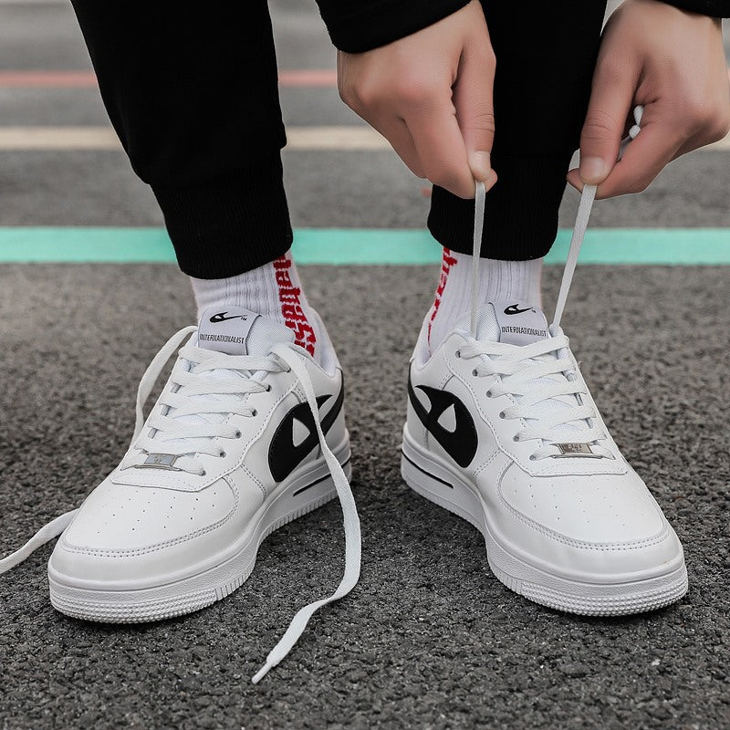 Herren Klassische Low-Top Sneaker mit gepolstertem Komfortfußbett und dämpfender Air-Sohle Shopy Nory