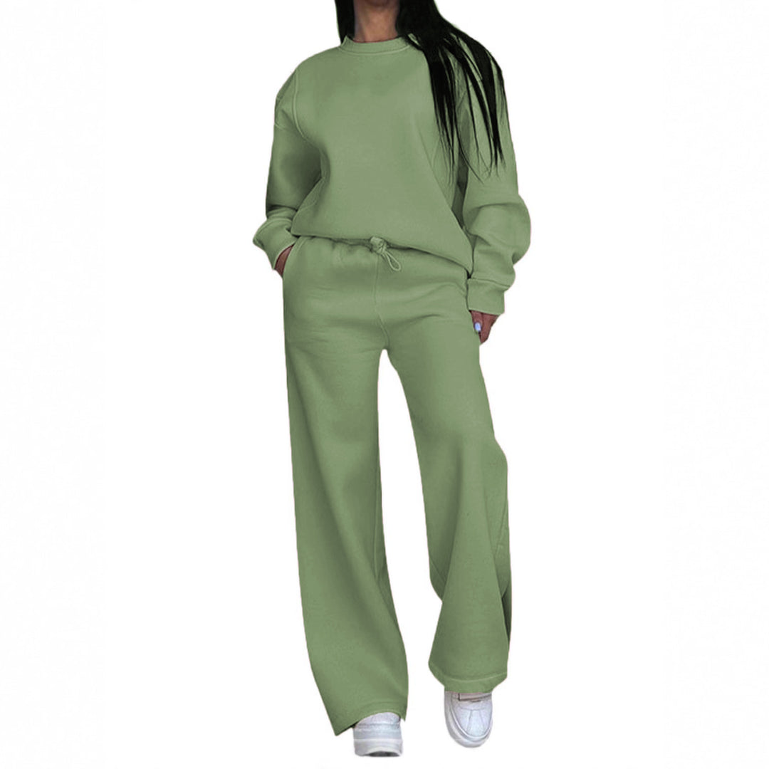 Damen nan lässiges Oversize Sweatshirt und weite Jogginghose Set Shop Nory