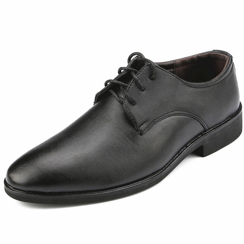Herren Elegante Business Schnürschuhe mit hochglänzender Oberfläche und bequemer Innensohle