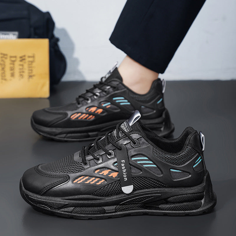 Herren Bequeme Sport-Sneakers mit atmungsaktivem Obermaterial und Stoßdämpfung