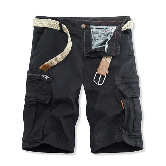 Herren Robuste Multi-Taschen Cargo-Shorts