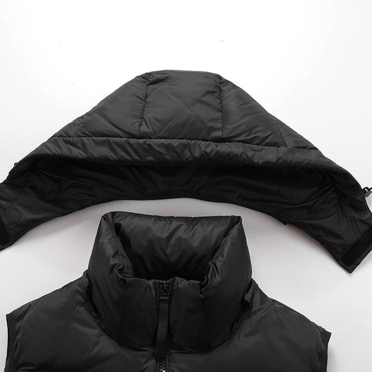 Herren Ärmellose gesteppte Thermoweste mit Kapuze und wasserabweisender Oberfläche Shop Nory