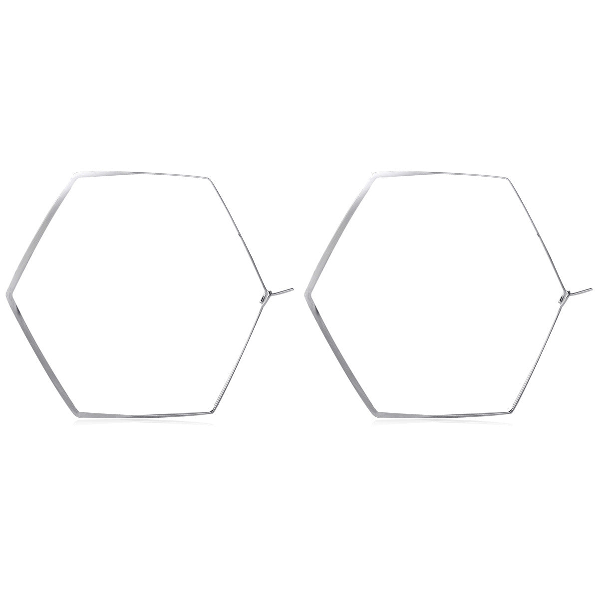 Damen geometrische Ohrringe im modernen Hexagon-Design Shop Nory