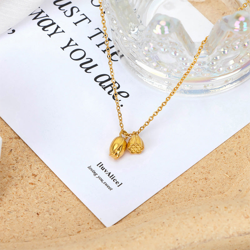 Damen feine Halskette mit symbolischem Anhänger und eleganter Gliederkette Shop Nory