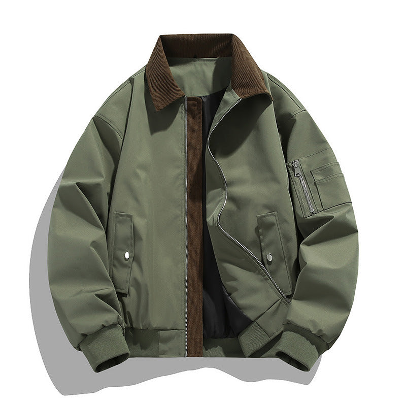 Herren Modische Übergangsjacke mit Steppdesign Shop Nory