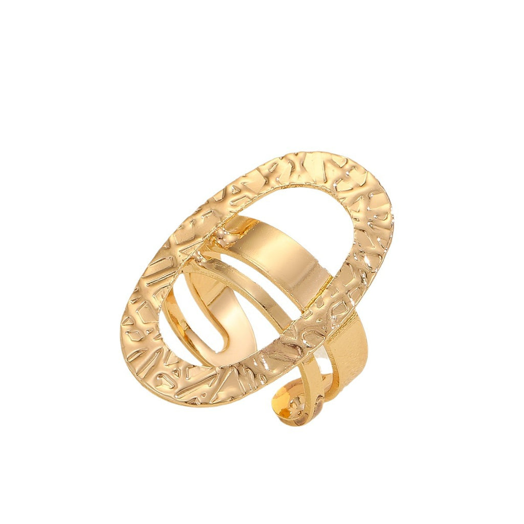 Damen Ring mit kunstvollem, skulpturalem Design Shop Nory