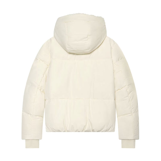 Damen Kurze Steppjacke mit Teddykragen Shop Nory