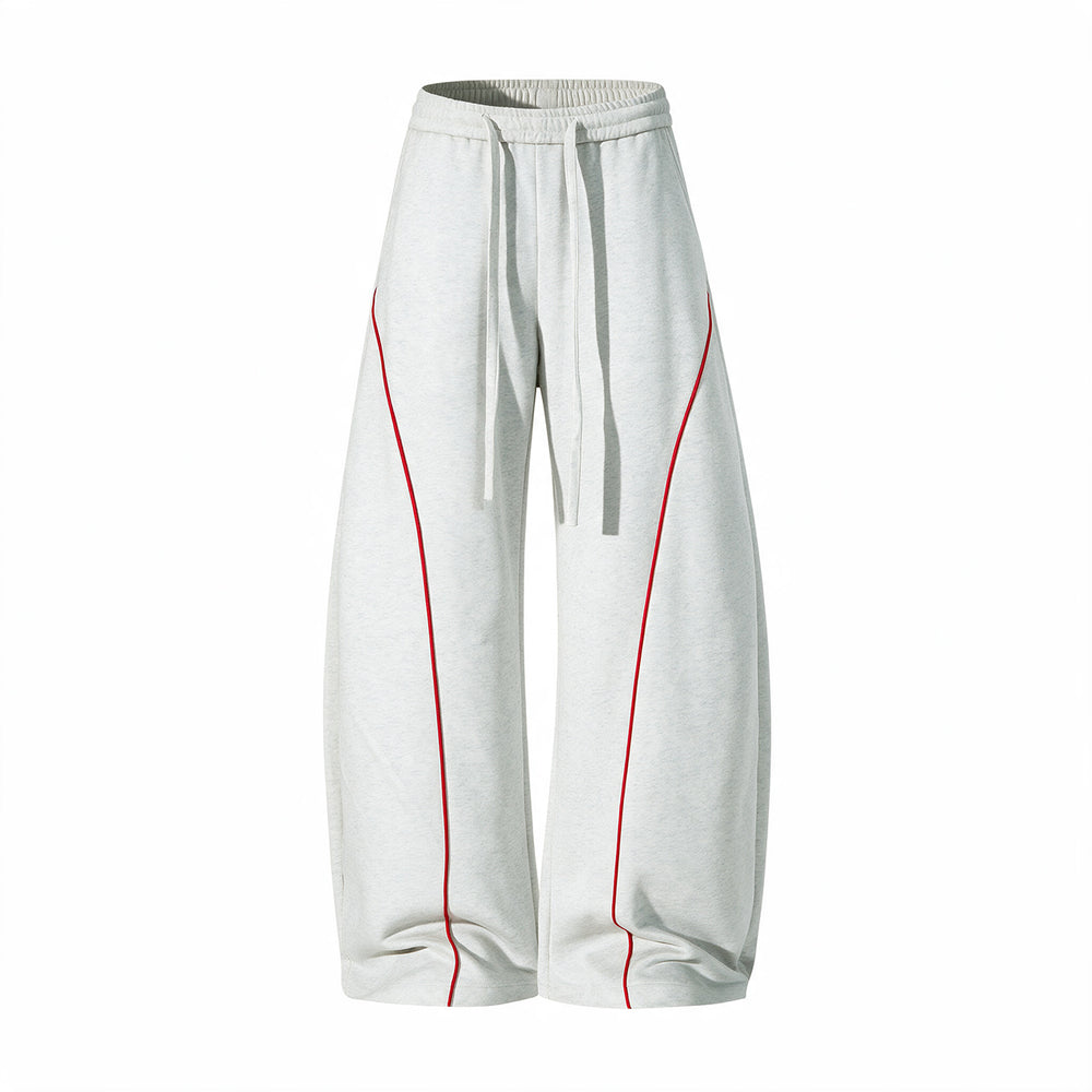 Herren Bequeme Sport-Jogginghose mit elastischem Bund und Kontraststreifen Shop Nory