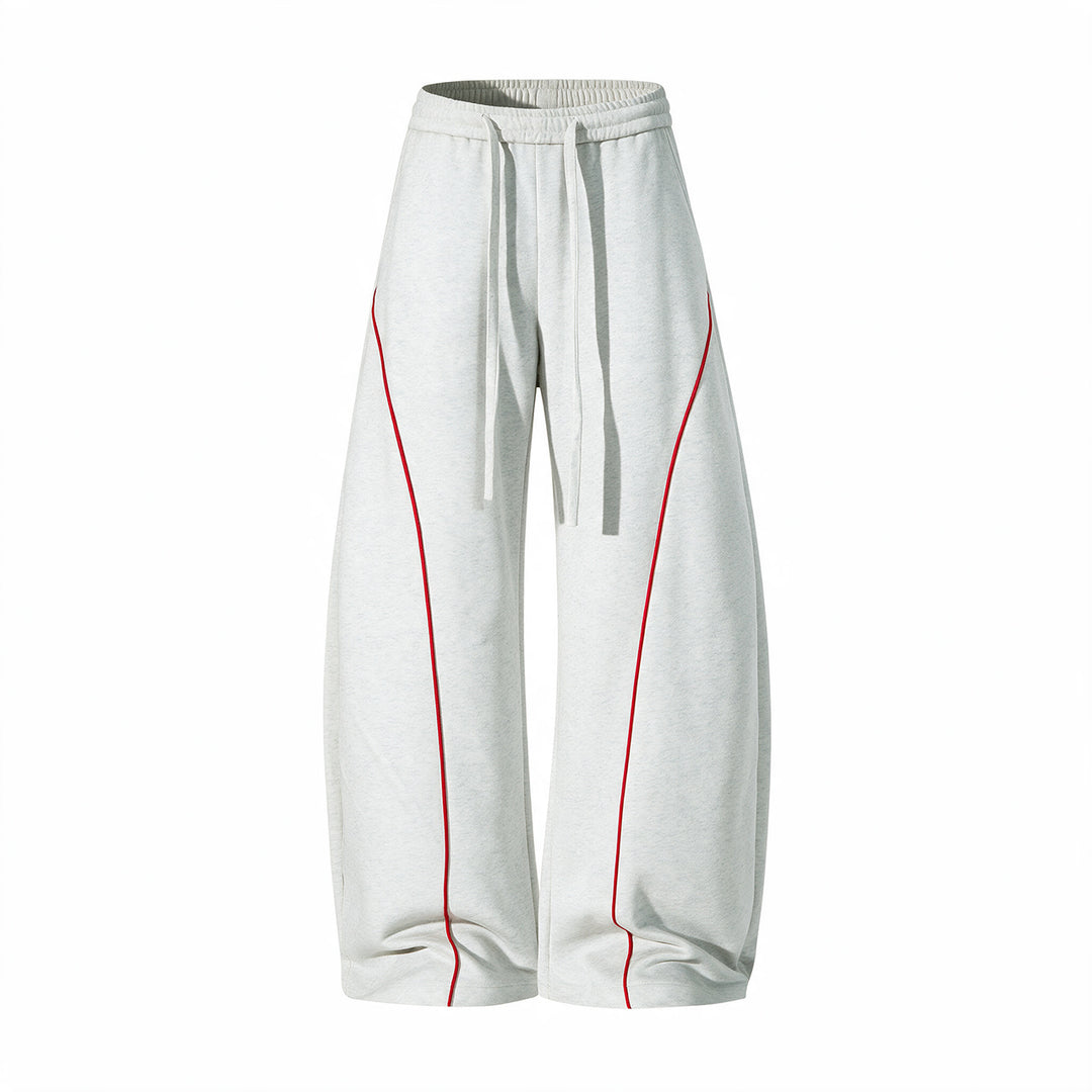 Herren Bequeme Sport-Jogginghose mit elastischem Bund und Kontraststreifen Shop Nory