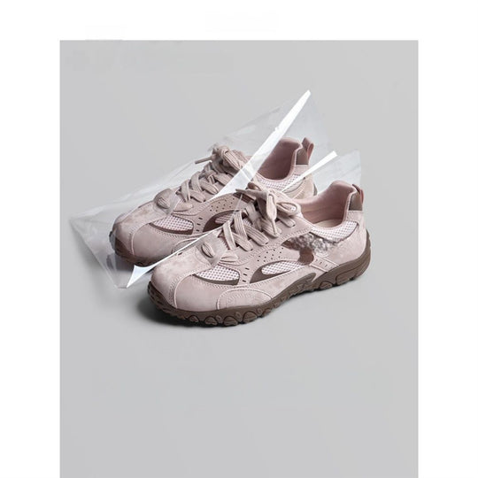 Damen Chunky Retro-Sneaker mit gepolsterter Komfortsohle und profilierter Gummisohle Shop Nory