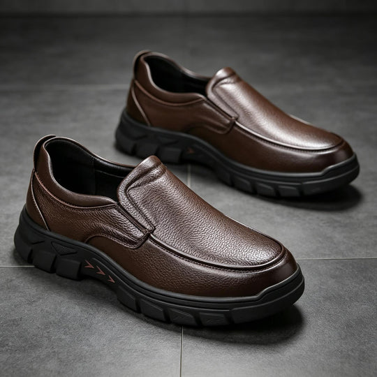 Herren Elegante Slip-On Lederschuhe Shop Nory