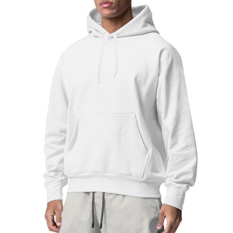 Herren nan Premium-Kapuzenpullover mit Kängurutasche, innen angerautem Fleece, verstärkter Nackennaht und geripptem Saum Shop Nory
