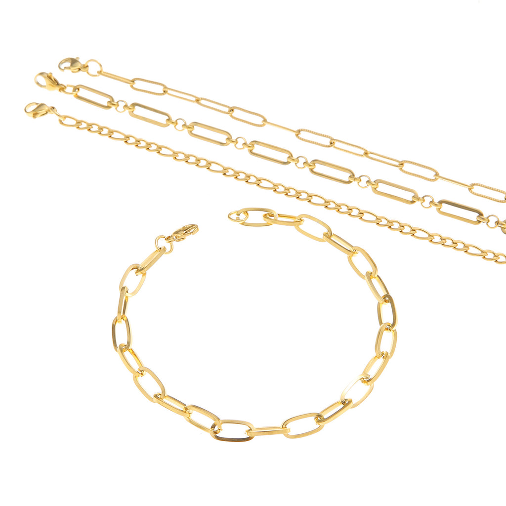 Damenkette mit modernem Gliederdesign Shop Nory