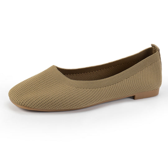 Damen Flexible Strick‑Slipper mit orthopädisch gepolstertem Fußbett Shop Nory