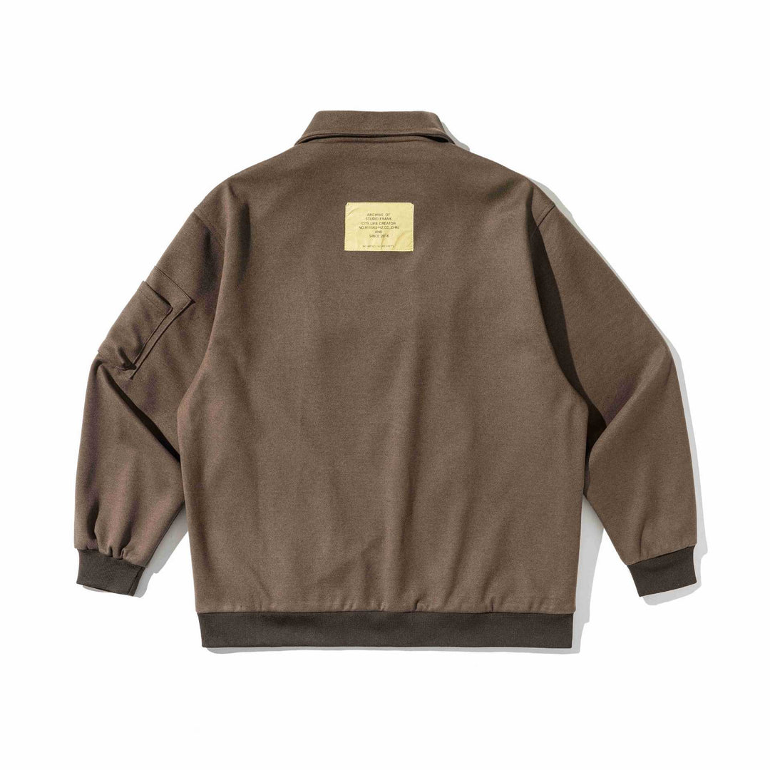 Herren Kurzblouson im Utility‑Style mit gesteppter Front, Zip‑Brusttaschen und Rippbündchen Shop Nory