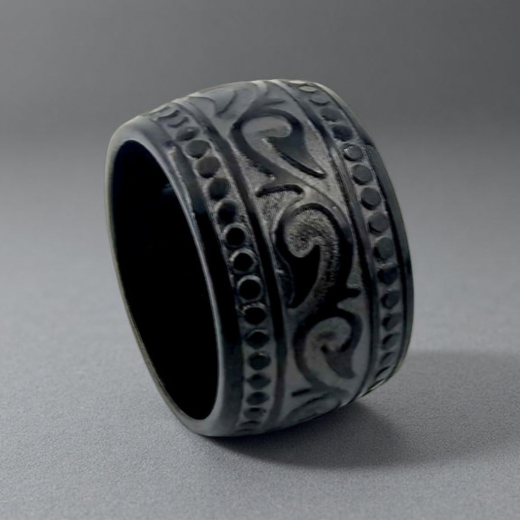 Herren Ring mit kunstvollem Ornamentmuster Shop Nory