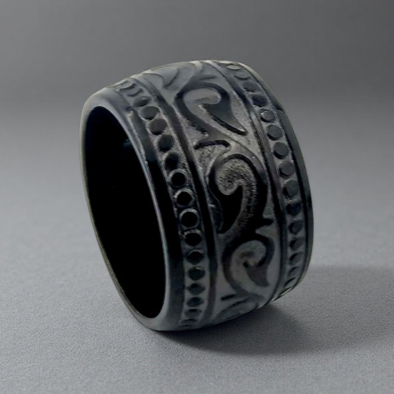 Herren Ring mit kunstvollem Ornamentmuster Shop Nory