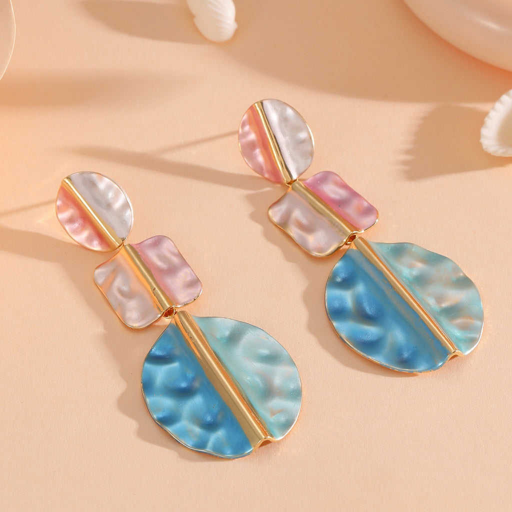 Damen Ohrhänger mit modernem, farbenfrohem Design Shop Nory
