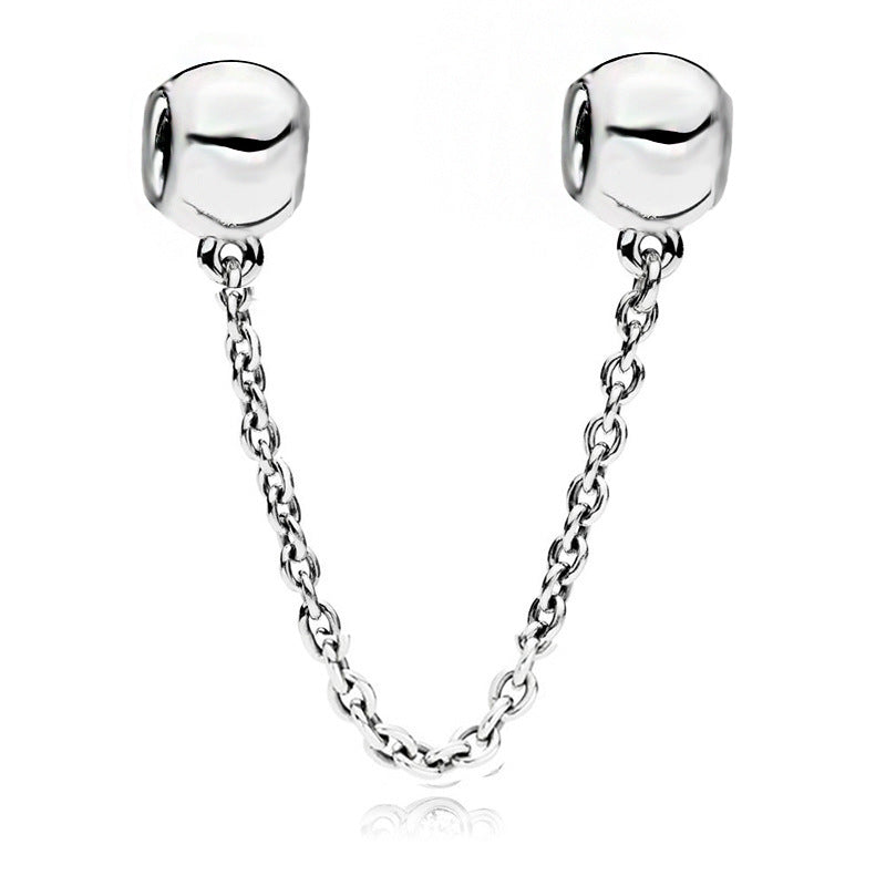 Facettierter Kristall-Charme Perlenanhänger Für Charm-Armband mit Zirkonia-Einfassung