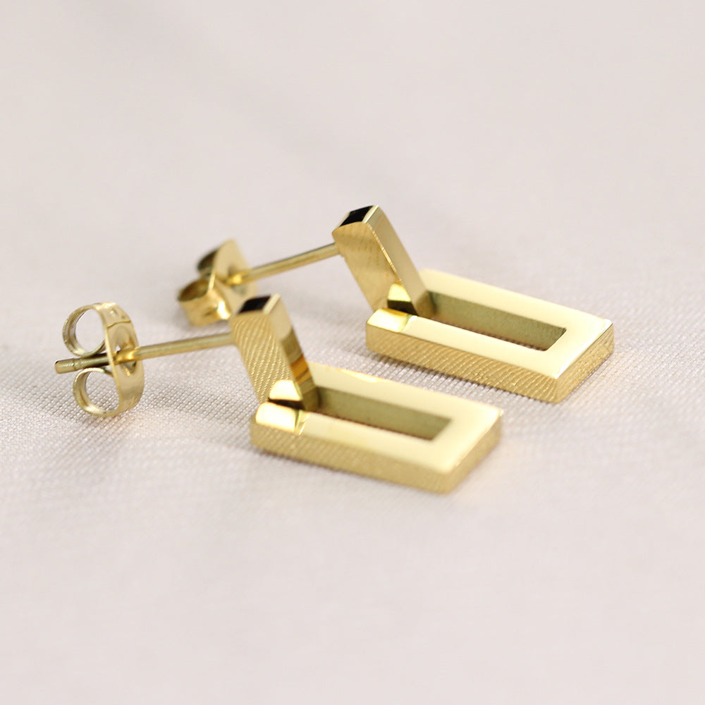 Damen Ohrstecker im modernen, minimalistischen Design Shop Nory