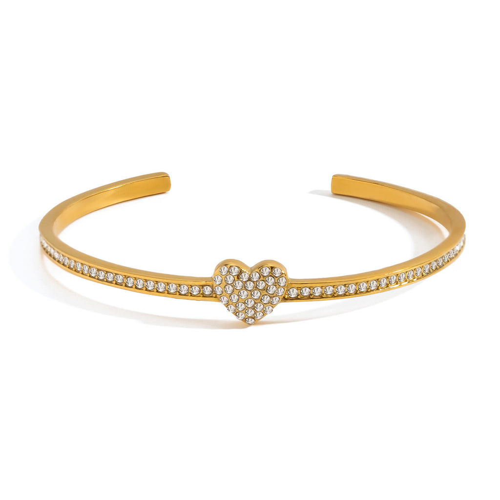 Damen Armband mit luxuriösem Kettendesign aus hypoallergenem Edelstahl Shop Nory