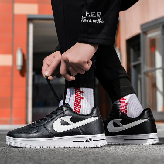 Herren Klassische Low-Top Sneaker mit gepolstertem Komfortfußbett und dämpfender Air-Sohle Shopy Nory