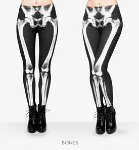 Damen Mandala-Ombre Leggings mit hohem Bund und formendem Stretch Shopy Nory