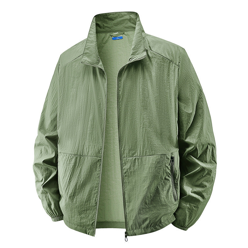 Herren Leichte Windbreaker Jacke Shop Nory