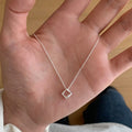 Damen elegante Halskette mit geometrischem Anhänger Shop Nory