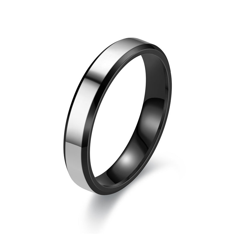 Herren Trauring aus hochwertigem Edelstahl mit elegantem, poliertem Finish Shop Nory