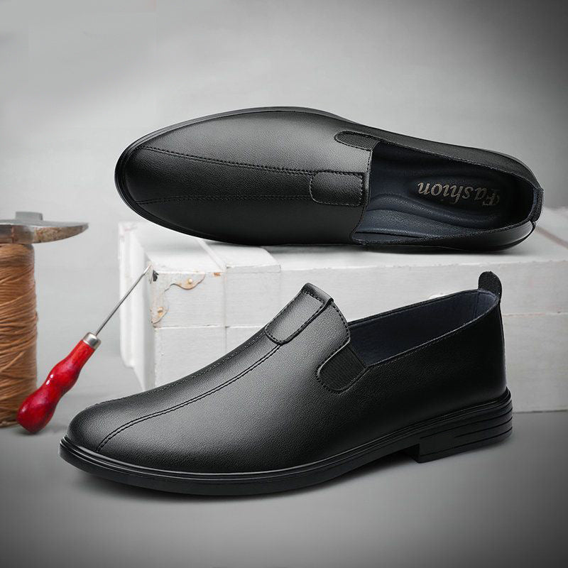 Herren Eleganter Business-Slipper aus Lederoptik mit elastischem Einstieg und dämpfender Komfortsohle Shop Nory