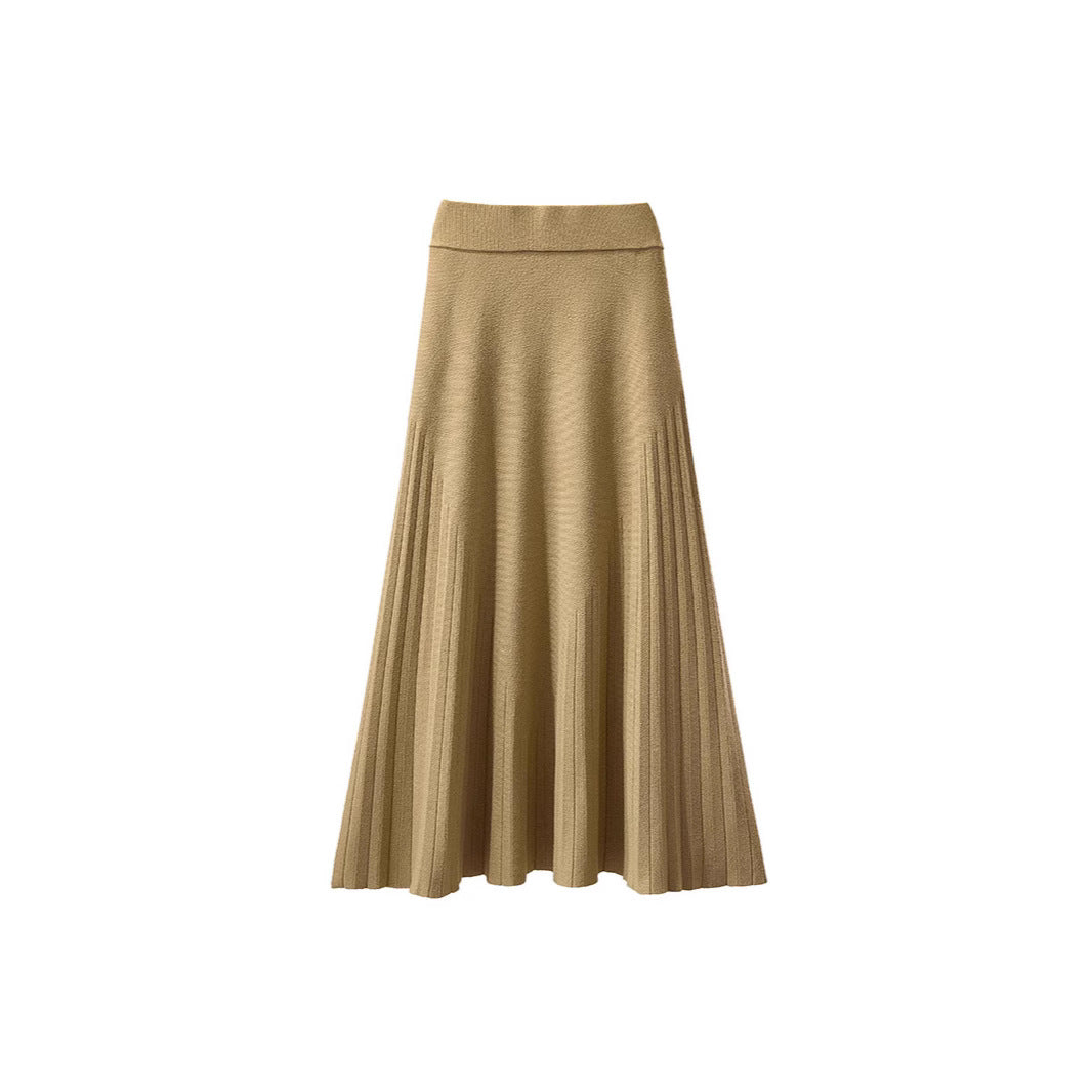 Damen Plissierter Wickelrock Shop Nory